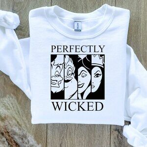 Perfectly Wicked Disney Villains Sweatshirt Sweater